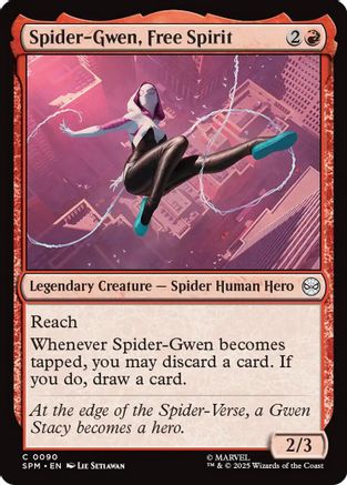 Spider-Gwen, Free Spirit (SPM-090) [Marvel's Spider-Man]