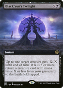 Black Sun's Twilight (ONE-383) [Phyrexia: All Will Be One]: (Extended Art)