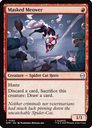 Masked Meower (SPM-082) [Marvel's Spider-Man] Foil