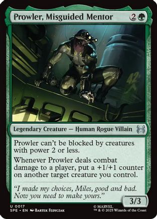 Prowler, Misguided Mentor (SPM-017) [Marvel's Spider-Man]