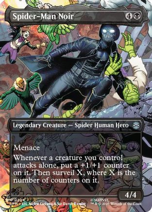 Spider-Man Noir (Borderless) (SPM-204) [Marvel's Spider-Man]