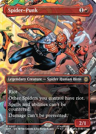 Spider-Punk (0207) (Borderless) (SPM-207) [Marvel's Spider-Man]