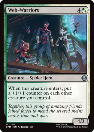 Web-Warriors (SPM-159) [Marvel's Spider-Man] Foil