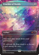 Crucible of Worlds (Galaxy Foil) (SLD-2110) [Secret Lair Drop Series] Foil