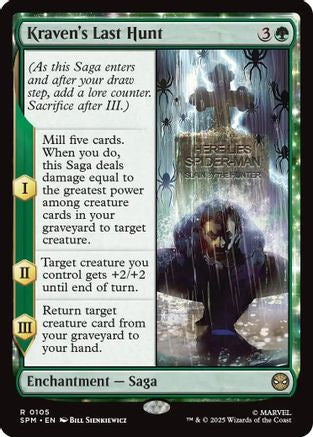 Kraven's Last Hunt (SPM-105) [Marvel's Spider-Man] Foil
