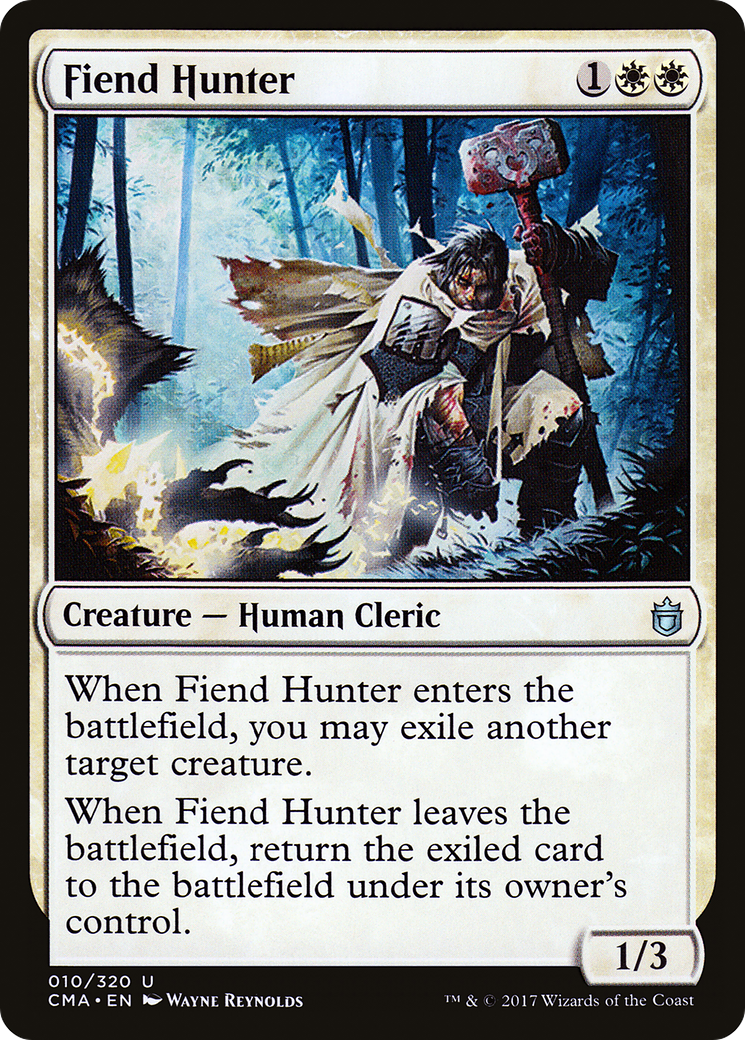 Fiend Hunter (CMA-010) [Commander Anthology]