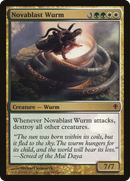 Novablast Wurm (WWK-119) [Worldwake]