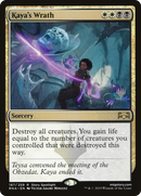 Kaya's Wrath (PPELD-187P) [Promo Pack: Ravnica Allegiance Promos]