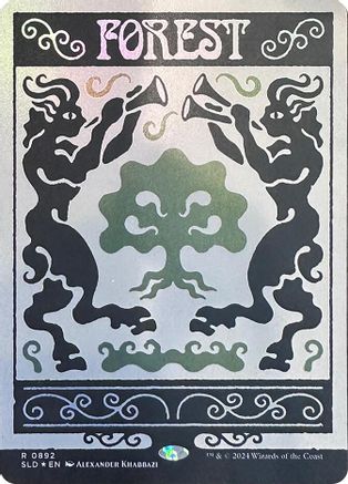Forest (0892) (Rainbow Foil) (SLD-892) [Secret Lair Drop Series] Foil