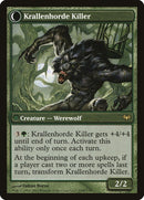 Wolfbitten Captive // Krallenhorde Killer (DKA-133) [Dark Ascension]: (Double Faced Transform) Foil