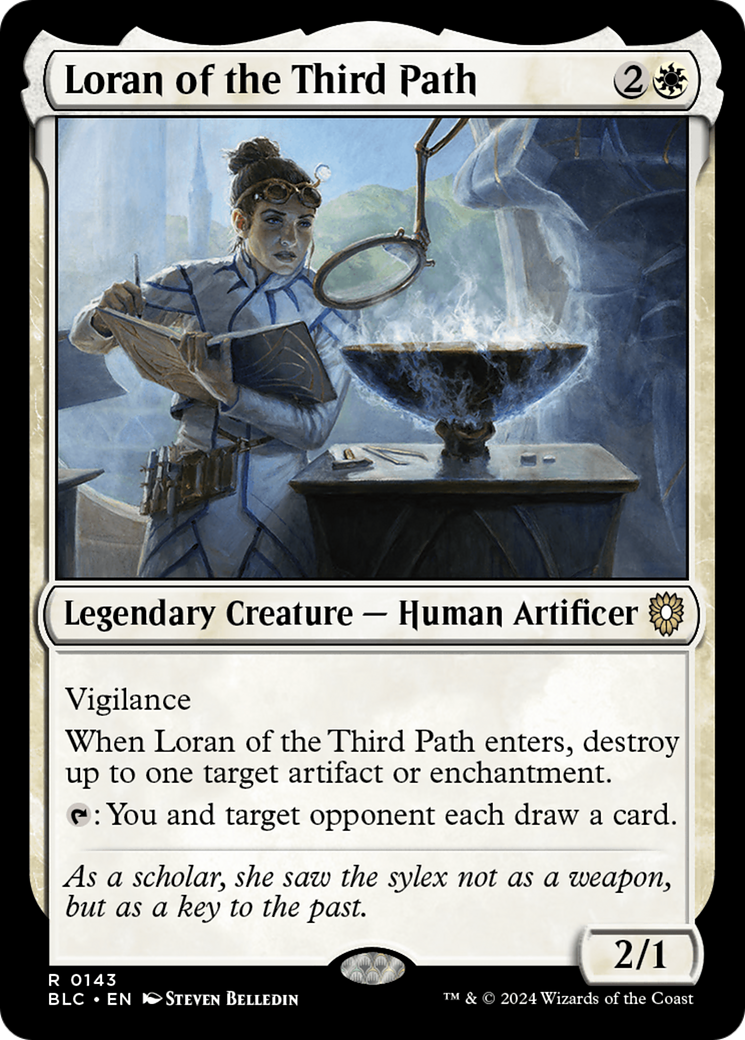 Loran of the Third Path (BLC-143) [Bloomburrow Commander]