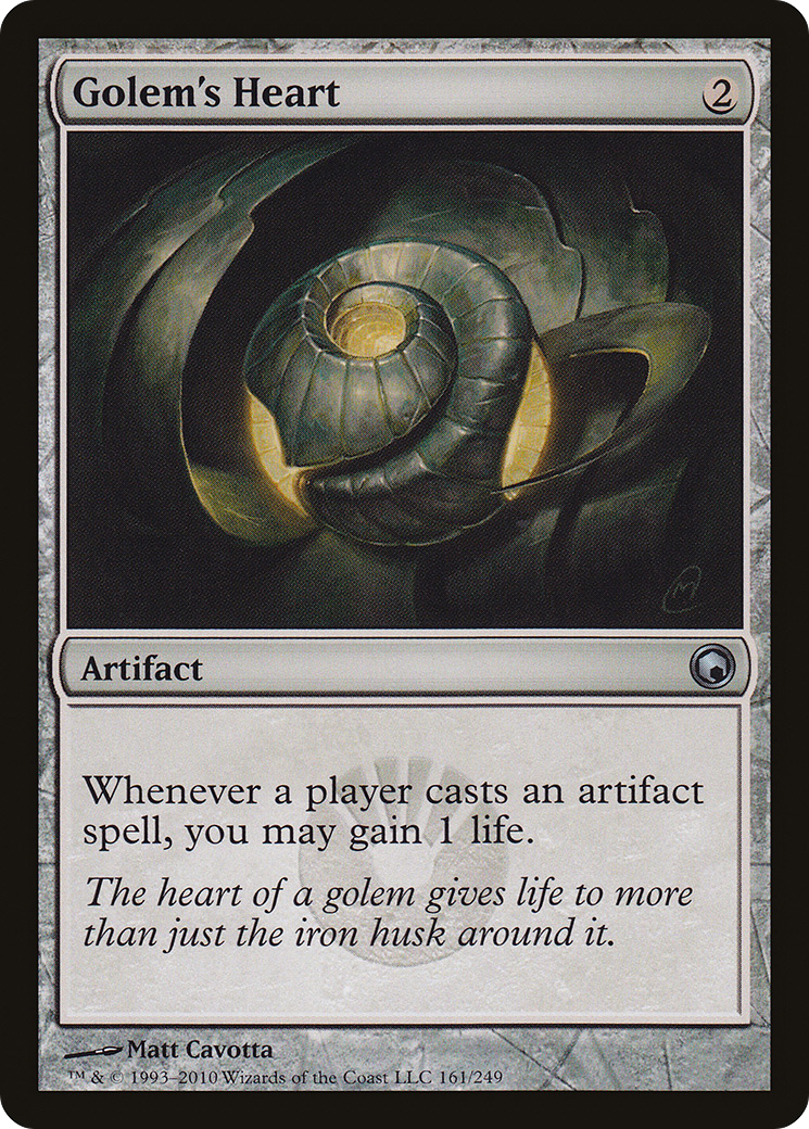 Golem's Heart (SOM-161) [Scars of Mirrodin]