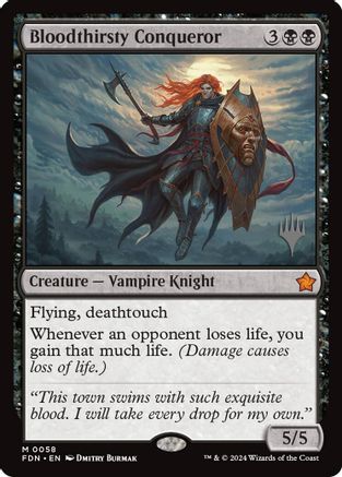 Bloodthirsty Conqueror (PPEOE-058) [Promo Pack: Edge of Eternities]