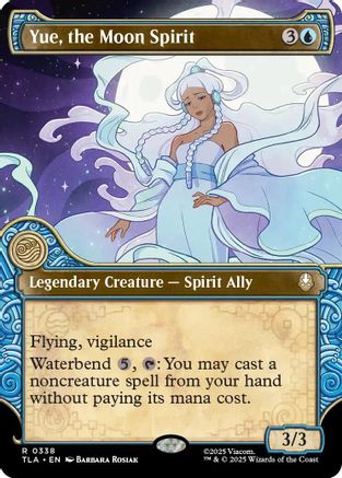 Yue, the Moon Spirit (Showcase) (TLA-338) [Avatar: The Last Airbender] Foil