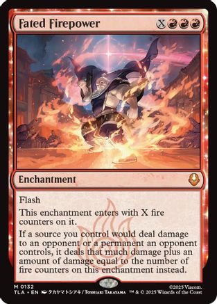 Fated Firepower (TLA-132) [Avatar: The Last Airbender]
