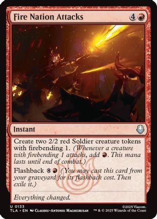 Fire Nation Attacks (TLA-133) [Avatar: The Last Airbender] Foil