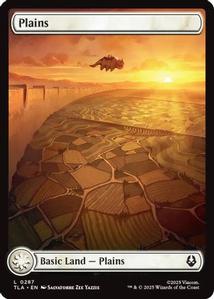Plains (287) (TLA-287) [Avatar: The Last Airbender] Foil