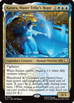 Katara, Water Tribe's Hope (TLA-231) [Avatar: The Last Airbender] Foil