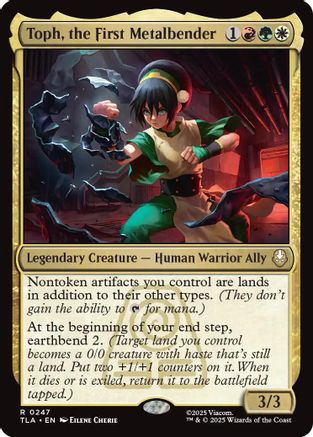 Toph, the First Metalbender (TLA-247) [Avatar: The Last Airbender] Foil