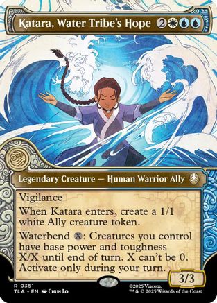 Katara, Water Tribe's Hope (Showcase) (TLA-351) [Avatar: The Last Airbender]