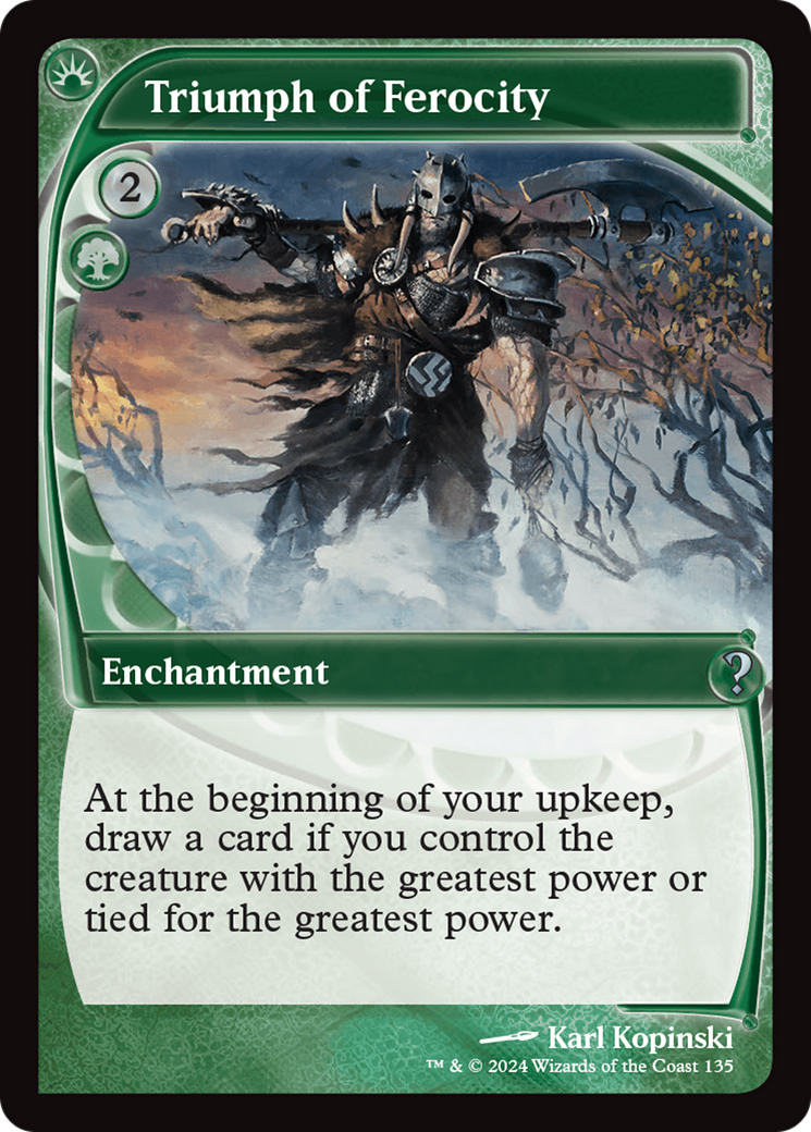 Triumph of Ferocity (MB2-135) [Mystery Booster 2]