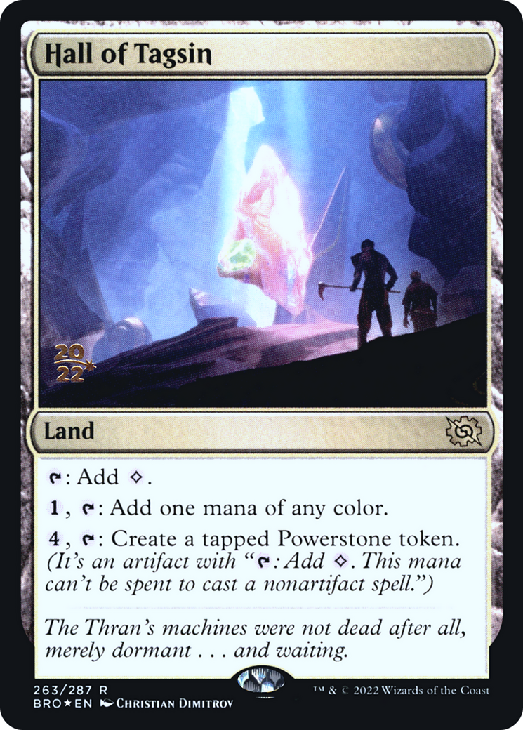 Hall of Tagsin (PRE-263) [The Brothers' War Promos] Foil