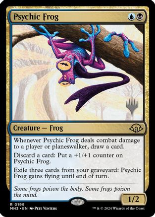 Psychic Frog (PPEOE-199) [Promo Pack: Edge of Eternities]
