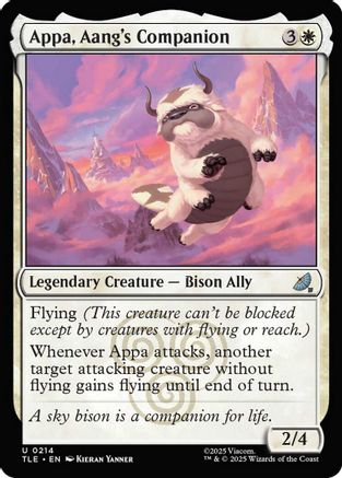 Appa, Aang's Companion (TLE-214) [Avatar: The Last Airbender: Eternal-Legal]