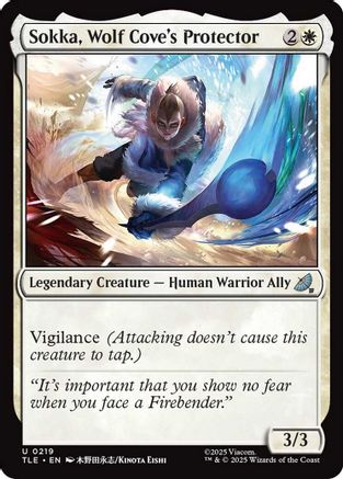 Sokka, Wolf Cove's Protector (TLE-219) [Avatar: The Last Airbender: Eternal-Legal]