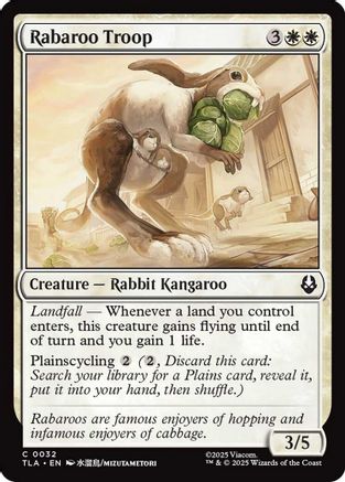Rabaroo Troop (TLA-032) [Avatar: The Last Airbender] Foil