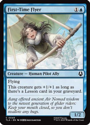 First-Time Flyer (TLA-049) [Avatar: The Last Airbender] Foil
