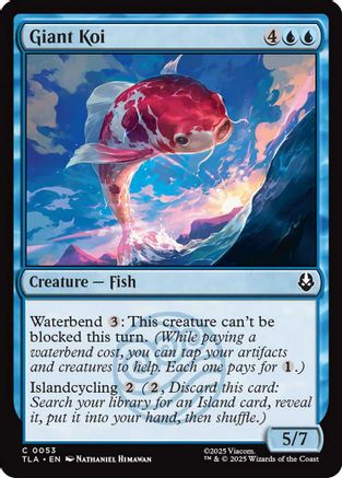 Giant Koi (TLA-053) [Avatar: The Last Airbender] Foil