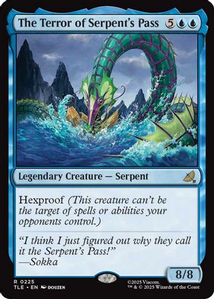 The Terror of Serpent's Pass (TLE-225) [Avatar: The Last Airbender: Eternal-Legal] Foil