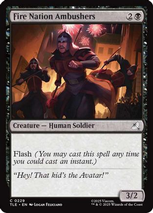 Fire Nation Ambushers (TLE-229) [Avatar: The Last Airbender: Eternal-Legal]