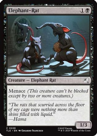 Elephant-Rat (TLE-228) [Avatar: The Last Airbender: Eternal-Legal]