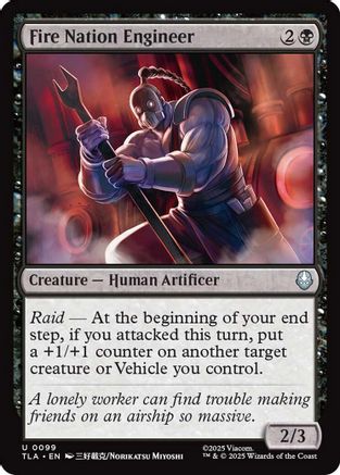 Fire Nation Engineer (TLA-099) [Avatar: The Last Airbender]