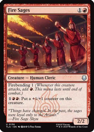 Fire Sages (TLA-136) [Avatar: The Last Airbender]