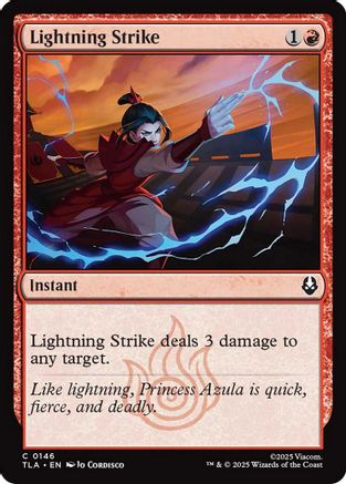 Lightning Strike (TLA-146) [Avatar: The Last Airbender]
