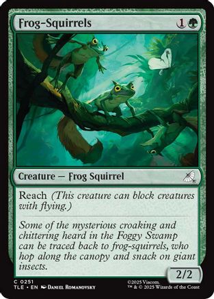 Frog-Squirrels (TLE-251) [Avatar: The Last Airbender: Eternal-Legal]