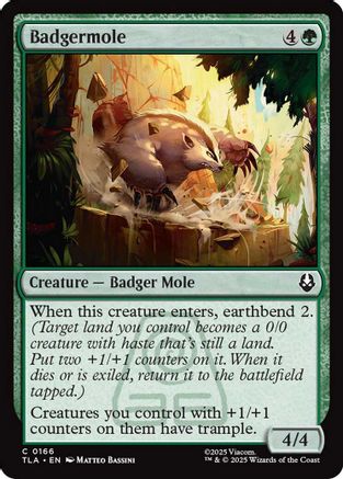 Badgermole (TLA-166) [Avatar: The Last Airbender] Foil