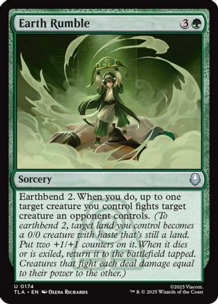 Earth Rumble (TLA-174) [Avatar: The Last Airbender] Foil