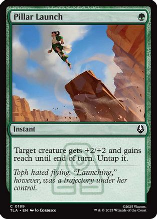 Pillar Launch (TLA-189) [Avatar: The Last Airbender] Foil