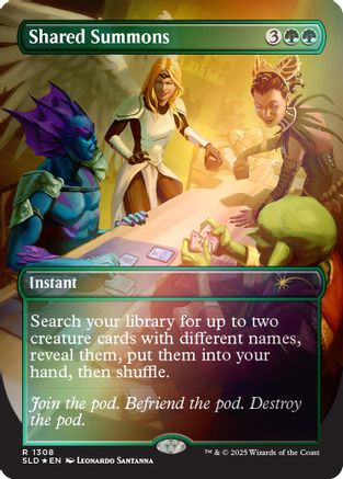 Shared Summons (SLD-1308) [Secret Lair Drop Series] Foil