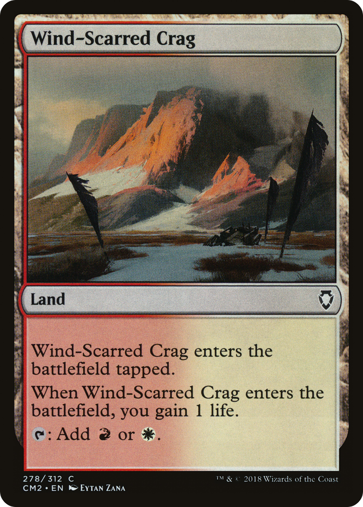 Wind-Scarred Crag (CM2-278) [Commander Anthology Volume II]