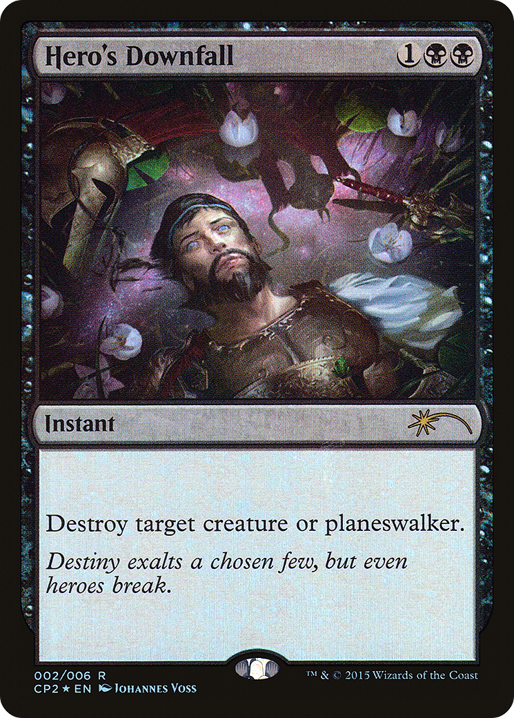 Hero's Downfall (UMP-002) [Fate Reforged Clash Pack] Foil