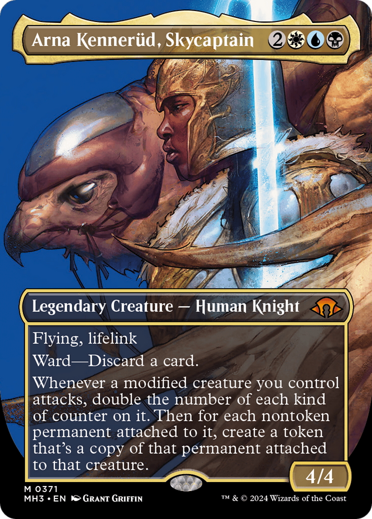 Arna Kennerüd, Skycaptain (MH3-371) [Modern Horizons 3] (Borderless) Foil