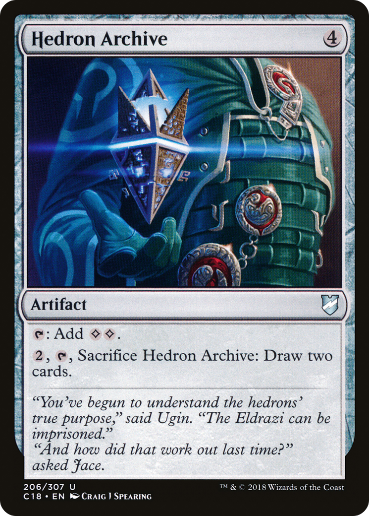 Hedron Archive (C18-206) [Commander 2018]