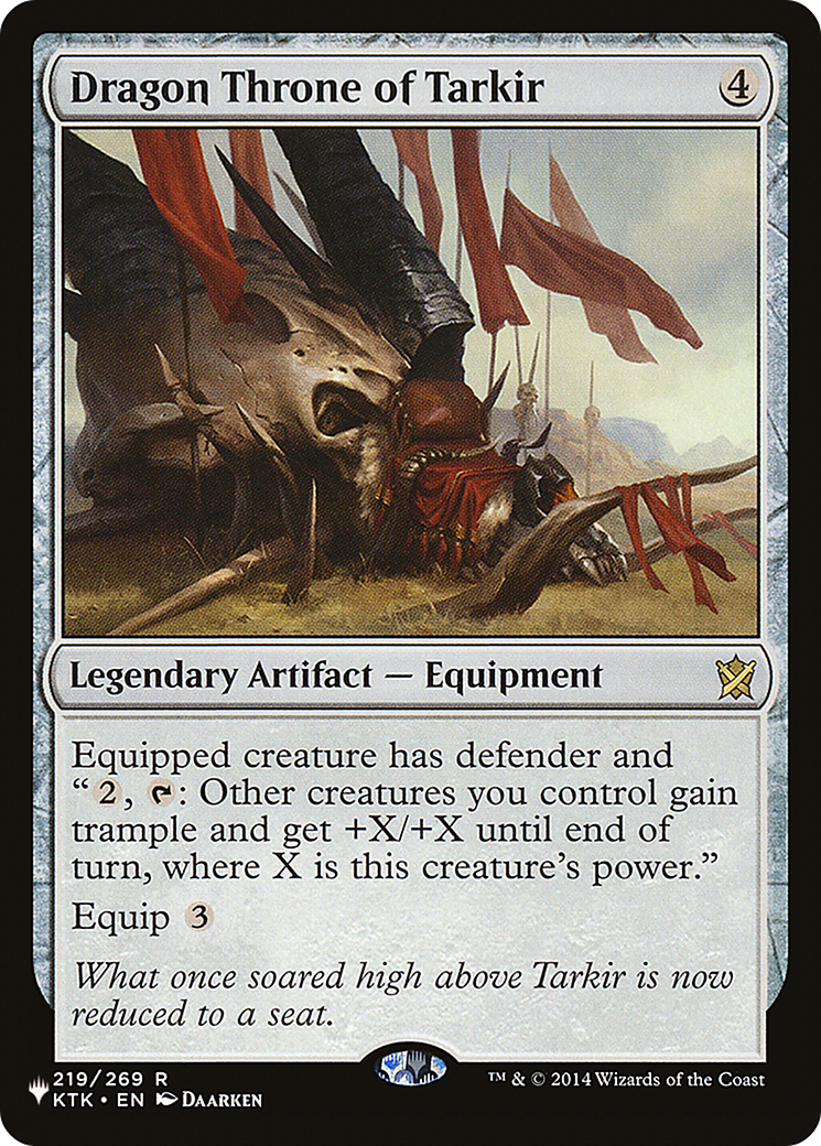 Dragon Throne of Tarkir (LIST-KTK-219) [The List]