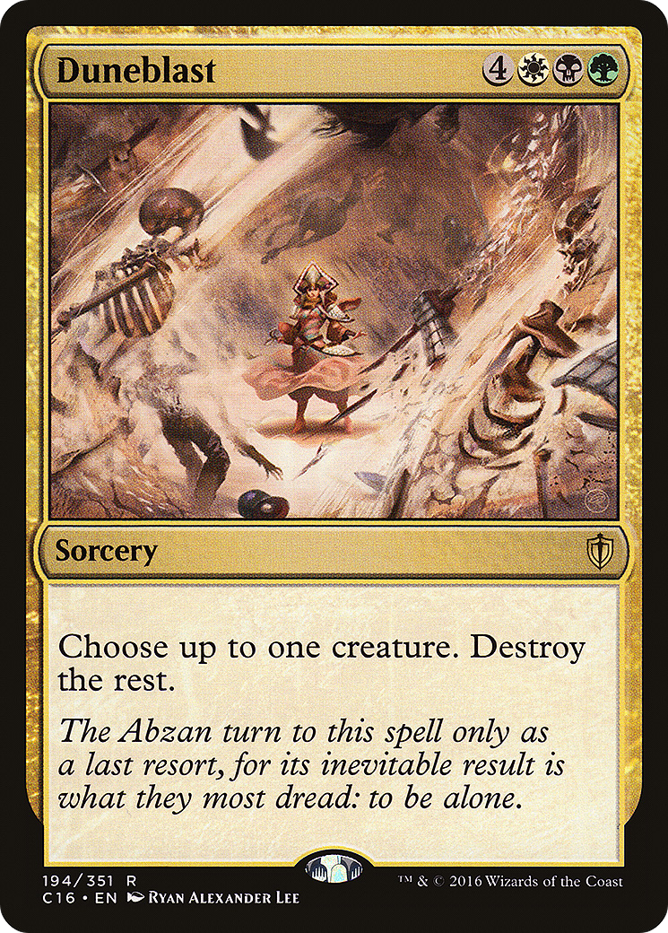 Duneblast (C16-194) [Commander 2016]