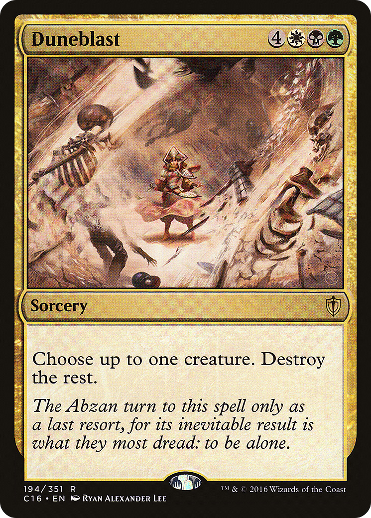 Duneblast (C16-194) [Commander 2016]